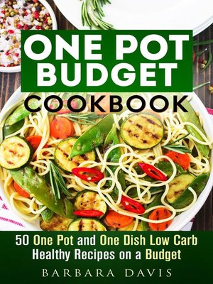 cover image of One Pot Budget Cookbook
